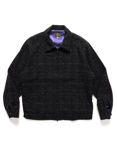 Needles Sport Jacket - W/N Plaid Cloth Black, Outerwear