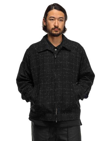 Needles Sport Jacket - W/N Plaid Cloth Black, Outerwear