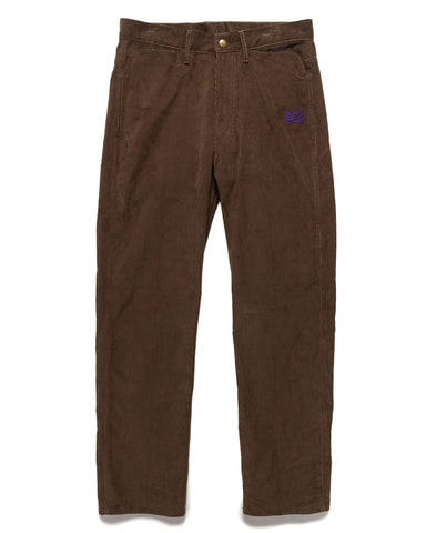 Needles Straight Jean - C/PE 14W Corduroy Brown, Bottoms