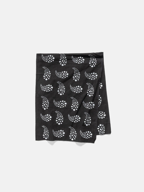 Needles Tenugui Bandana - Paisley Black, Bandanas