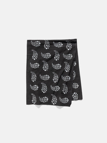 Needles Tenugui Bandana - Paisley Black, Bandanas