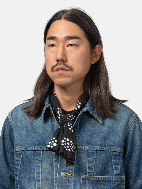 Needles Tenugui Bandana - Paisley Black, Bandanas