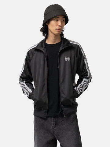 Needles Track Jacket - Poly Smooth Charcoal, Track Jackets