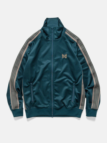Needles Track Jacket - Poly Smooth Green, Track Jackets