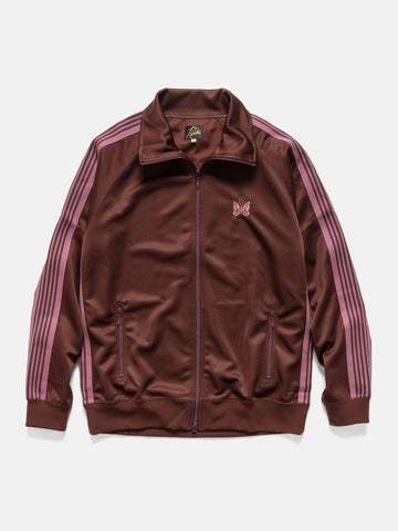 Needles-Track-Jacket-Poly-Smooth-Brown-1