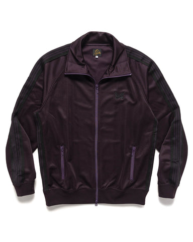 Needles Track Jacket - Poly Smooth Dark Purple, Outerwear