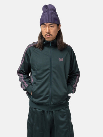 Needles-Track-Jacket-Poly-Smooth-Green-4