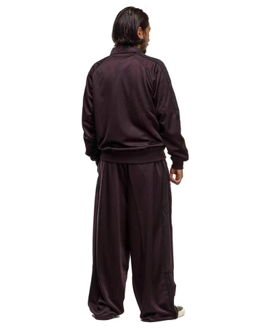 Needles H.D. Track Pant - Poly Smooth Dark Purple, Bottoms