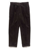 Needles Tucked Trouser - C/W Moleskin Black, Bottoms