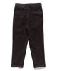 Needles Tucked Trouser - C/W Moleskin Black, Bottoms