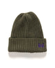 Needles Watch Cap - Merino Wool Olive, Headwear