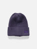 Needles-Watch-Cap-Merino-Wool-Purple-1