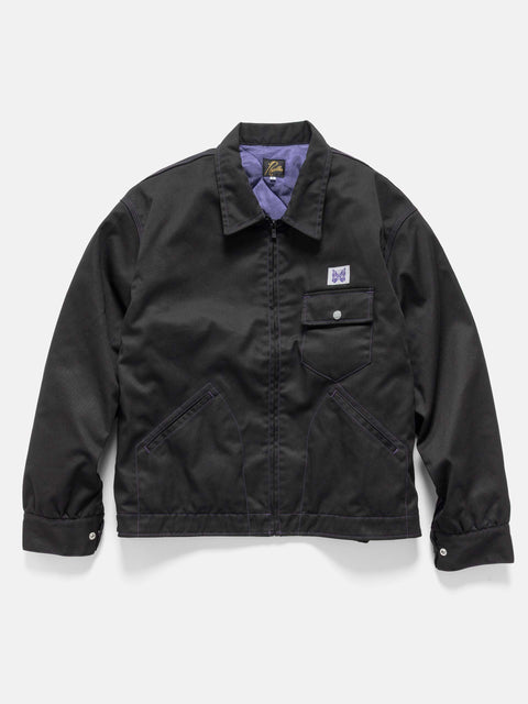 Needles Work Jacket - PE/C Twill Black, Jackets