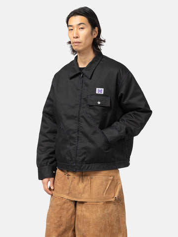 Needles Work Jacket - PE/C Twill Black, Jackets