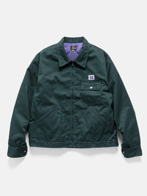 Needles Work Jacket - PE/C Twill Green, Jackets