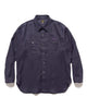Needles Work Shirt - Linen Canvas Purple, Shirts