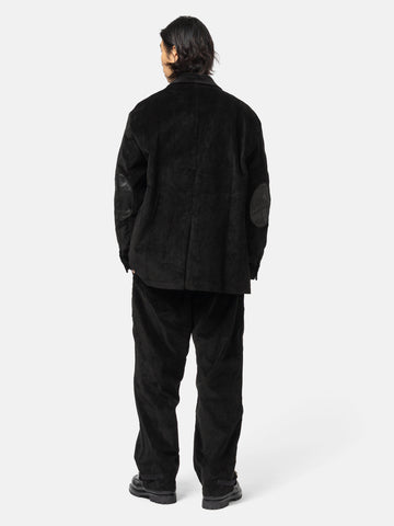 Needles Zipped Travel Jacket - 8W Corduroy Black, Jackets