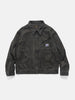 Needles Zipped Work Jacket - C/L Canvas / Sumi Dye Black, Jackets