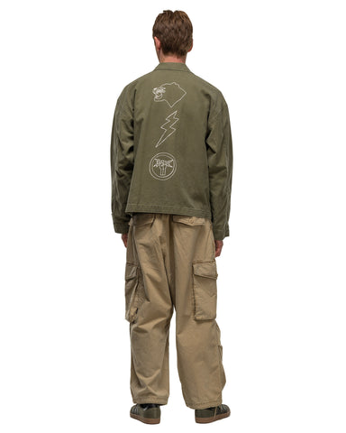 Neighborhood A-2 Utility Jacket Olive Drab, Outerwear