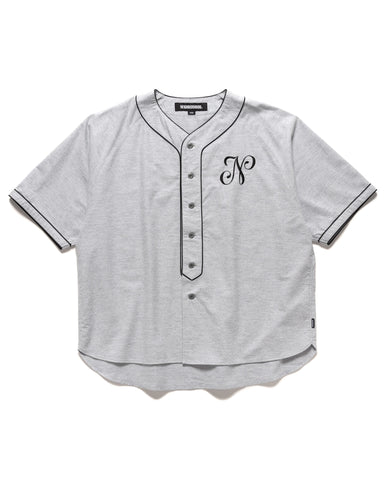 Neighborhood Baseball Shirt SS Grey, Shirts