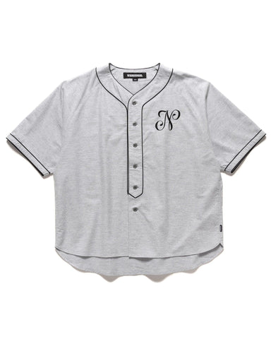 Baseball Shirt SS Grey - HAVEN