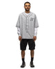 Baseball Shirt SS Grey - HAVEN