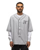 Baseball Shirt SS Grey - HAVEN