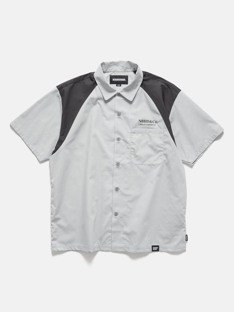 Neighborhood Classic Work Shirt SS-2 Gray, Shirts