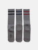 Neighborhood Classic 3Pack Socks Gray, Socks