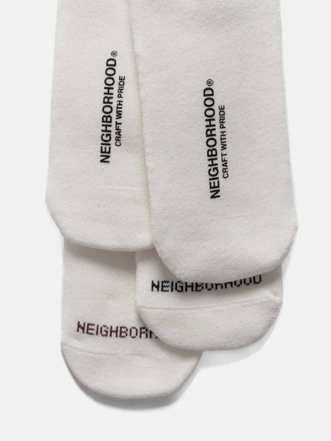 Neighborhood Classic 3Pack Socks White, Socks