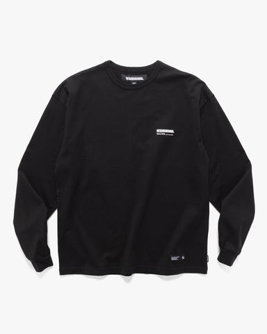 Neighborhood Classic Crewneck LS Black, T-Shirts