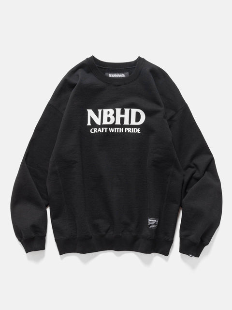 Neighborhood Classic Sweat Shirt LS Black, Sweatshirts