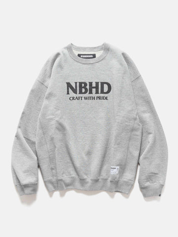 Neighborhood Classic Sweat Shirt LS Gray, Sweatshirts