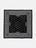 Neighborhood Cross Pattern Bandana Black, Bandanas