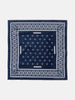 Neighborhood Cross Pattern Bandana Navy, Bandanas