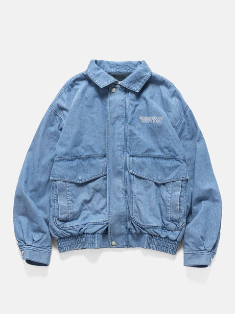 Neighborhood Denim Dad Jacket Indigo, Trucker Jackets