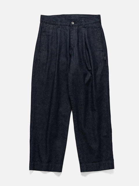 Neighborhood Denim Tuck Pants Indigo, Pants