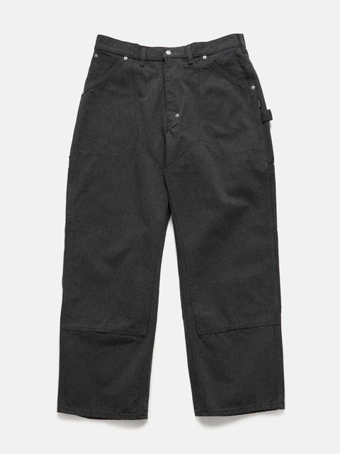 Neighborhood Double Knee Duck Pants Black, Pants