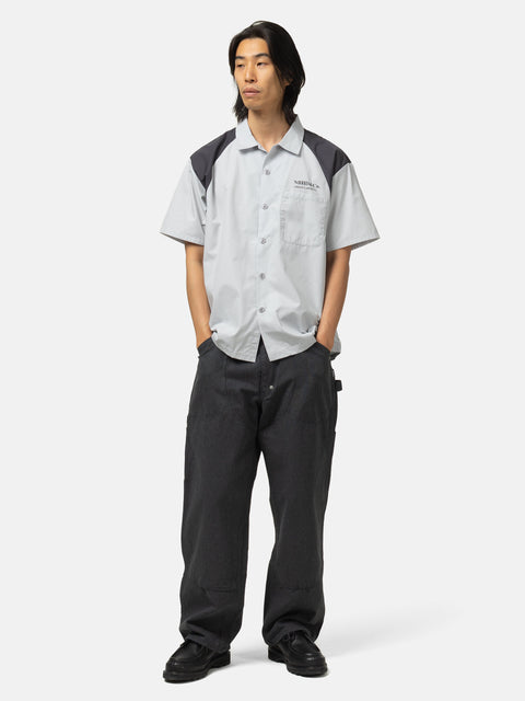 Neighborhood Double Knee Duck Pants Black, Pants