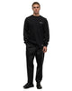 Neighborhood Honeycomb Fabric Crewneck LS Black, Sweaters