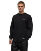 Neighborhood Honeycomb Fabric Crewneck LS Black, Sweaters