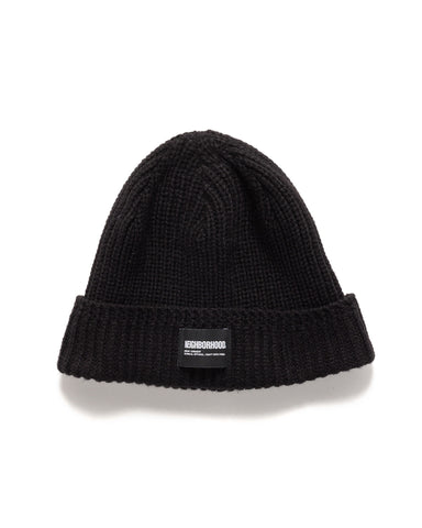 Neighborhood JP Beanie Black, Headwear