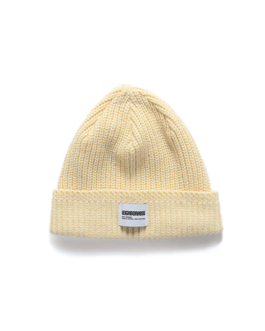 Neighborhood JP Beanie Ivory, Headwear