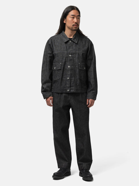 Neighborhood LW Denim Jacket Black, Denim Jackets
