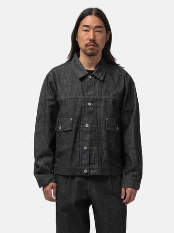 Neighborhood LW Denim Jacket Black, Denim Jackets