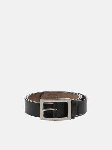Neighborhood Leather Belt Black, Belts