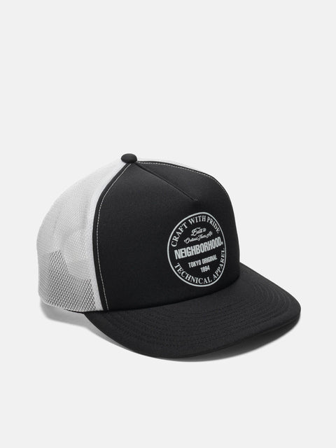 Neighborhood Mesh Cap-2 Black, Caps