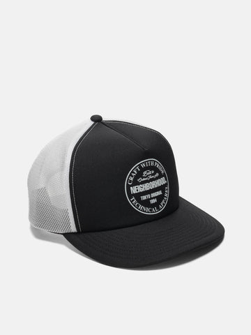 Neighborhood Mesh Cap-2 Black, Caps