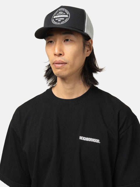 Neighborhood Mesh Cap-2 Black, Caps