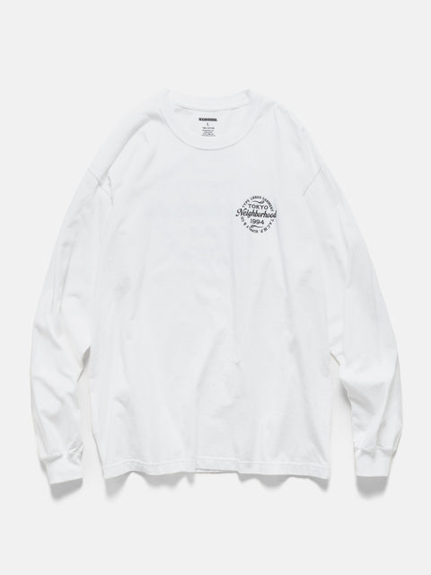 Neighborhood NH . Tee LS-4 White, T-Shirts
